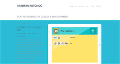 Desktop Screenshot of kathrynrotondo.com